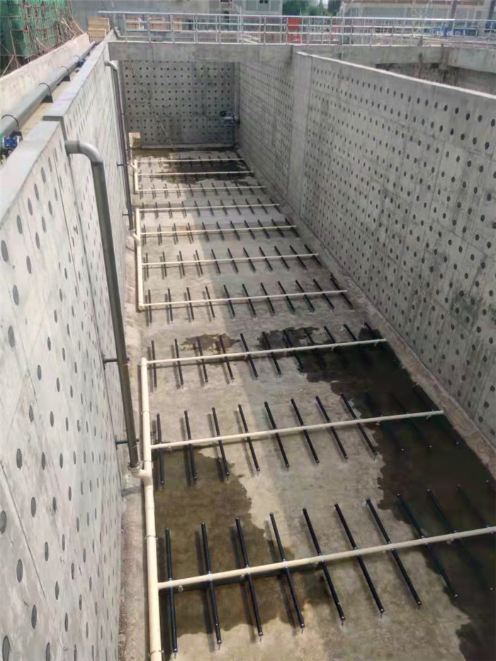 山東污水處理施工現場
