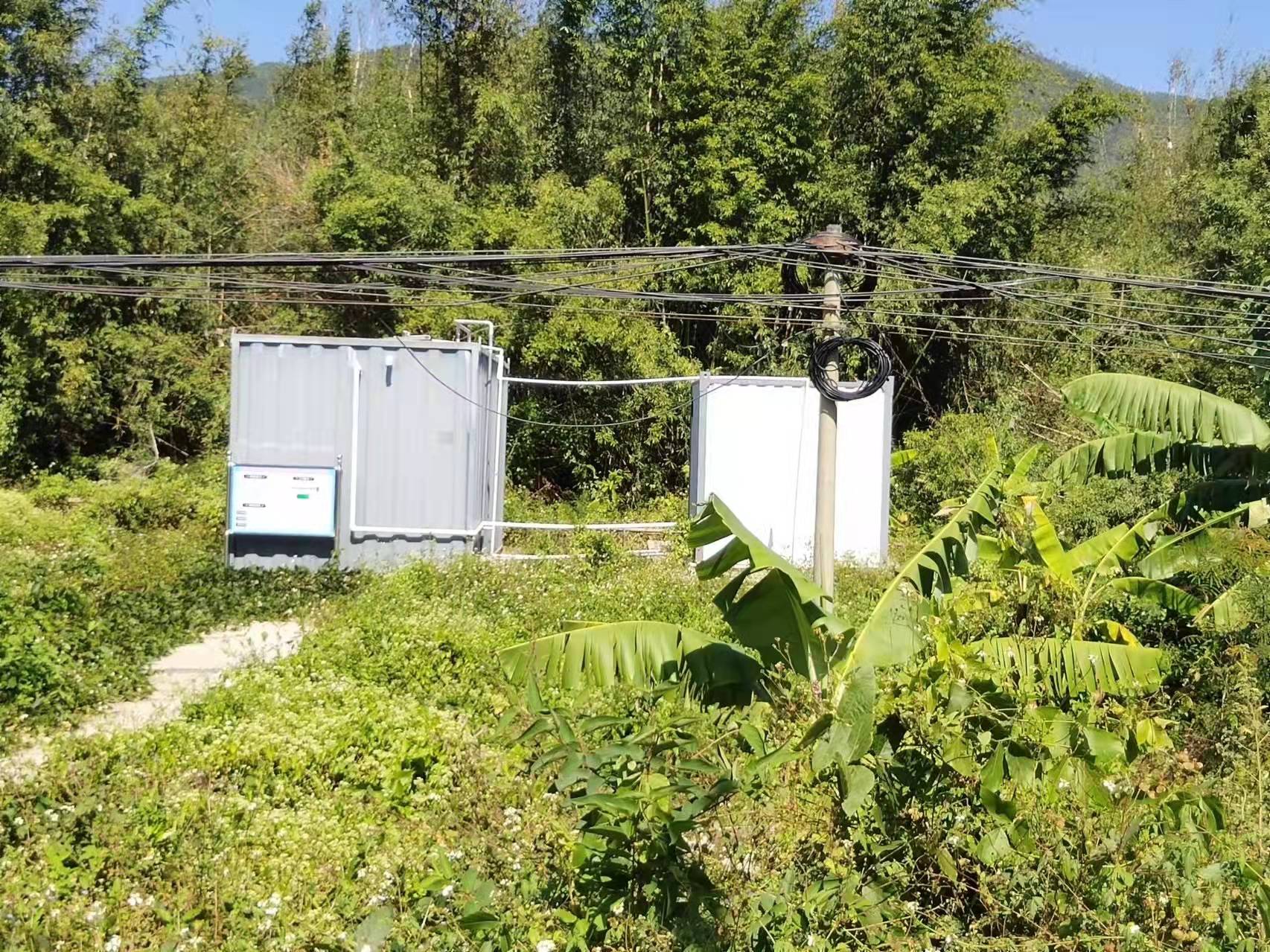 廣東農村連片污水處理現場